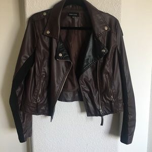 Leather jacket
